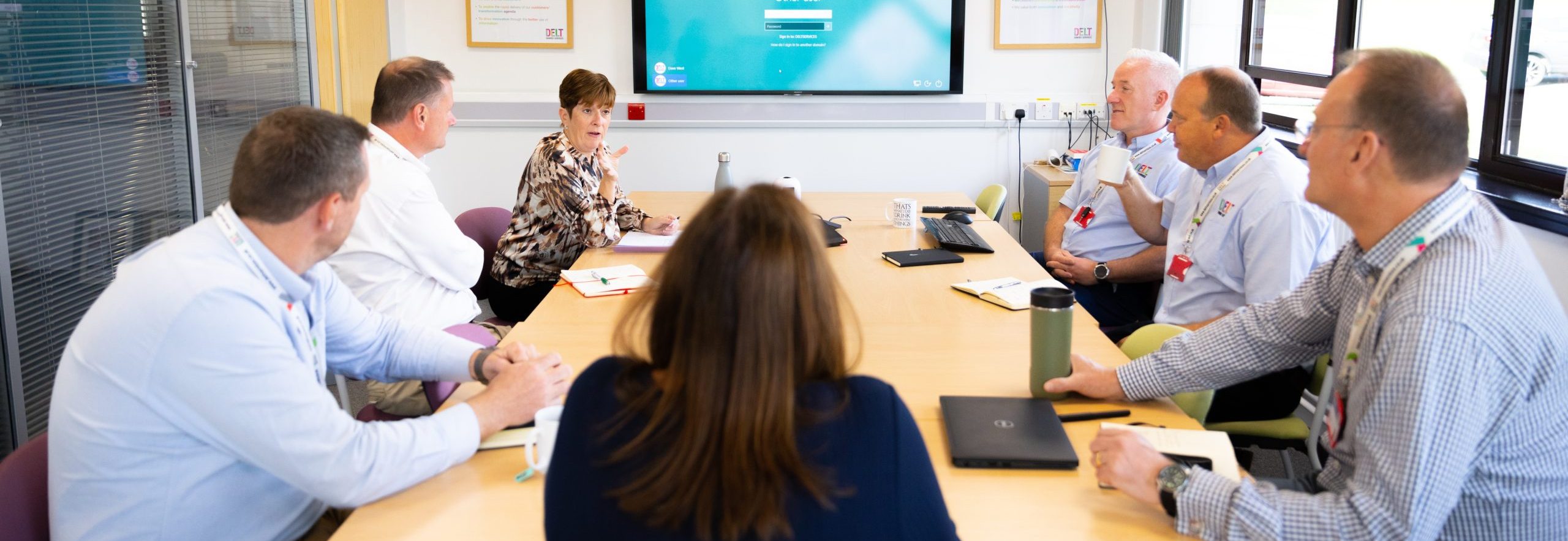 Delt Shared Services Team Header Image